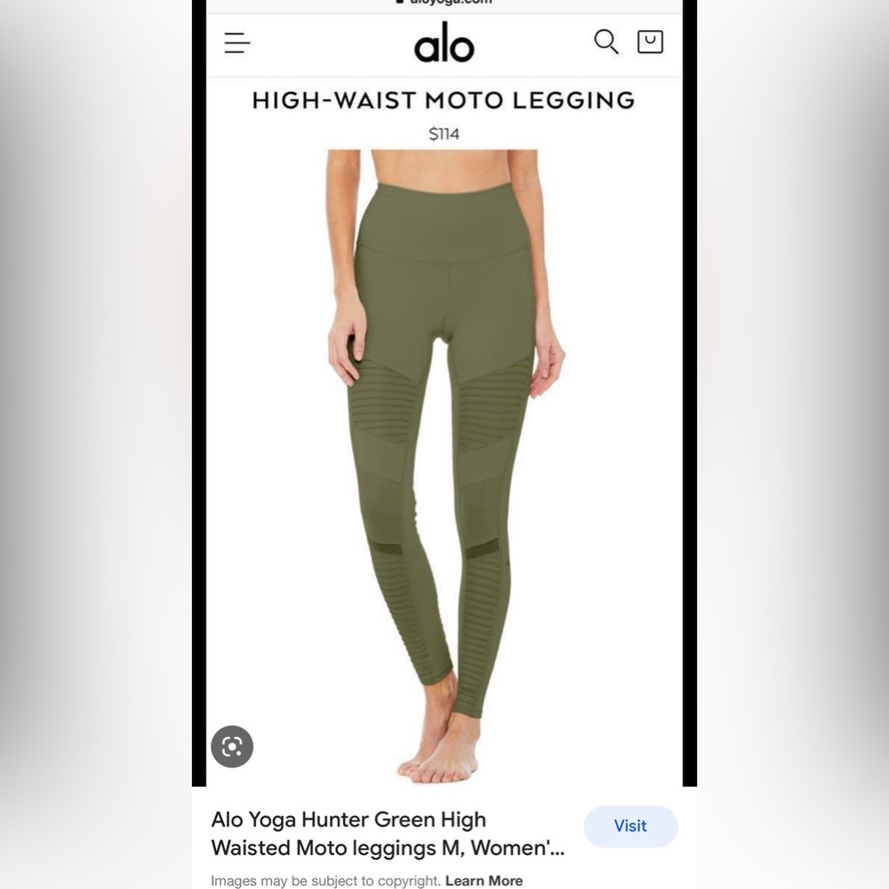 Alo Yoga Moto Leggings